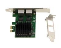 Sieťová karta KALEA-INFORMATIQUE PCIe 2.5G, 2x RJ45 port, čipová sada Intel I226, Ethernet adaptér 10/100/1000/2500 Mb/s 3