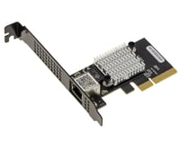 Placă de rețea KALEA-INFORMATIQUE PCIe x4 Gen 4.0 10 Gigabit Ethernet - Chipset Realtek RTL8127, port RJ45, compatibilă cu 1G/2.5G/5G/10G, compatibilă retroactiv cu Gen 3.0 1