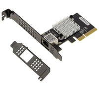 Placă de rețea KALEA-INFORMATIQUE PCIe x4 Gen 4.0 10 Gigabit Ethernet - Chipset Realtek RTL8127, port RJ45, compatibilă cu 1G/2.5G/5G/10G, compatibilă retroactiv cu Gen 3.0 5