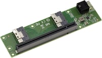 KALEA-INFORMATIQUE SFF-8654 PCIe Gen 4.0 x16 Adapter Kártya 2 Port 4
