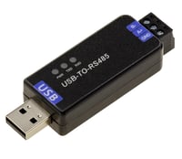 KALEA-INFORMATIQUE USB–RS485 priemyselný obojsmerný prevodník dongle – čip CH343G, TVS 600 W, 15 kV ESD 2