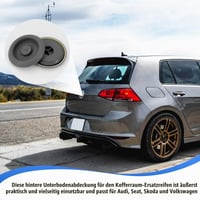 Dopuri de cauciuc pentru caroserie Kalexion, 10 bucăți - Garnituri pentru orificii de podea și șasiu Audi și VW, dopuri de etanșare pentru portbagaj, accesoriu auto rezistent la apă 5