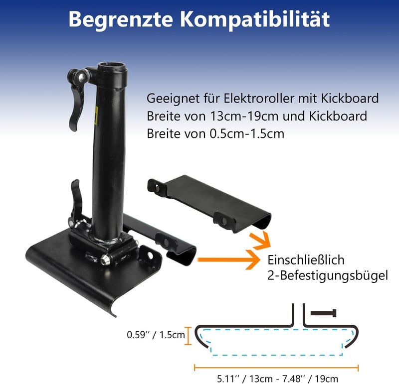 KALLAK Elektromos Roller Ülés Segway Ninebot Max G30D II-hez, Összecsukható, Lengéscsillapított, 55-68cm