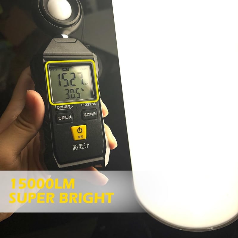 Kalwason 150W LED Állványos Munkalámpa 15000 Lumen 360° Torony Szerelőlámpa