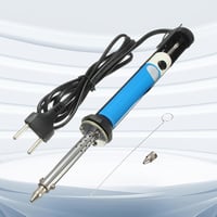 Kamanan Elektromos forrasztóón kiszedő vákuum pumpa 30 W 220 V forrasztópáka készlet 1 mm 2 mm fúvókákkal, forrasztás kiszereléshez 1