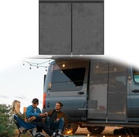 Kamanan Mágneses Szúnyogháló Autó Tolóajtóra - Kempingező Rovarháló Ford Transit Oldalajtóhoz 135x110cm 4