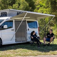 Kamanan Mágneses Szúnyogháló Autó Tolóajtóra - Kempingező Rovarháló Ford Transit Oldalajtóhoz 135x110cm 8