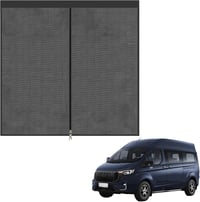 Kamanan Mágneses Szúnyogháló Autó Tolóajtóra - Kempingező Rovarháló Ford Transit Oldalajtóhoz 135x110cm 1