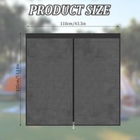 Kamanan Mágneses Szúnyogháló Autó Tolóajtóra - Kempingező Rovarháló Ford Transit Oldalajtóhoz 135x110cm 6