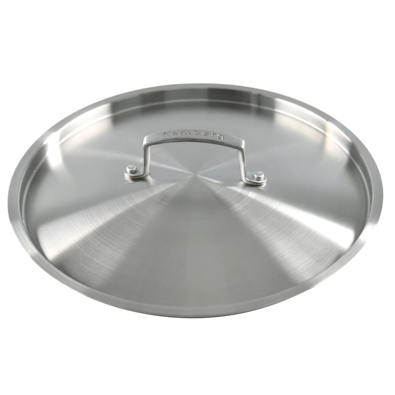 KAMBERG poklopac od nehrđajućeg čelika 18/10, Ø24 cm, bez PFAS-a - sivi