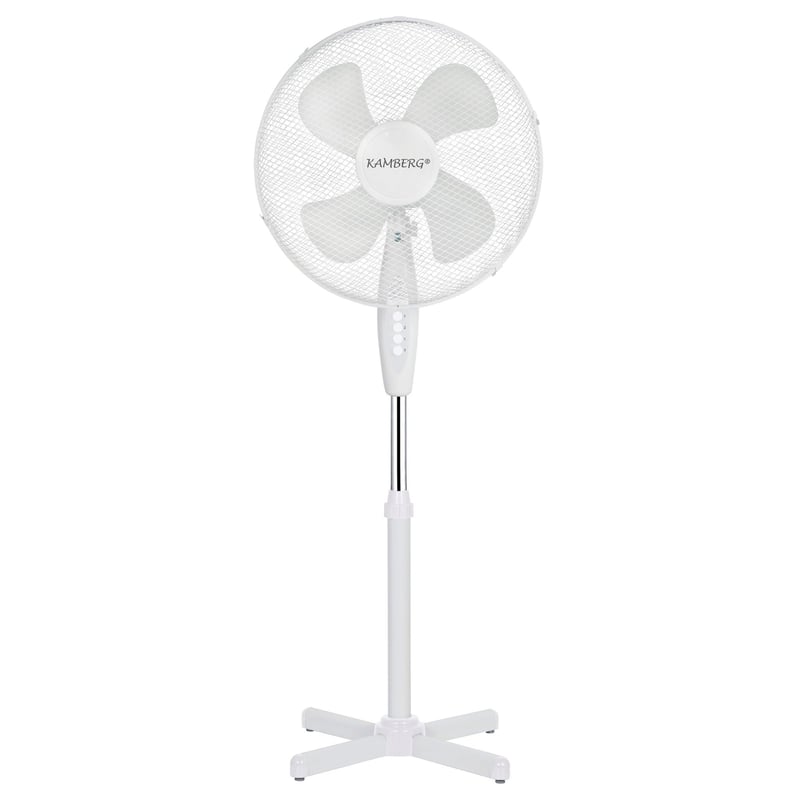 Kamberg talpas ventilátor - fehér, 40 cm, 45 W