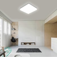 Kambo LED Mennyezeti Lámpa 48W Hideg Fehér 6500K Konyha Fürdőszoba Nappali 7