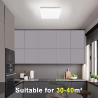 Kambo LED Mennyezeti Lámpa 48W Hideg Fehér 6500K Konyha Fürdőszoba Nappali 4