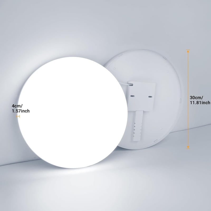 Kambo LED mennyezeti lámpa 48W kerek 30cm hideg fehér 6500K