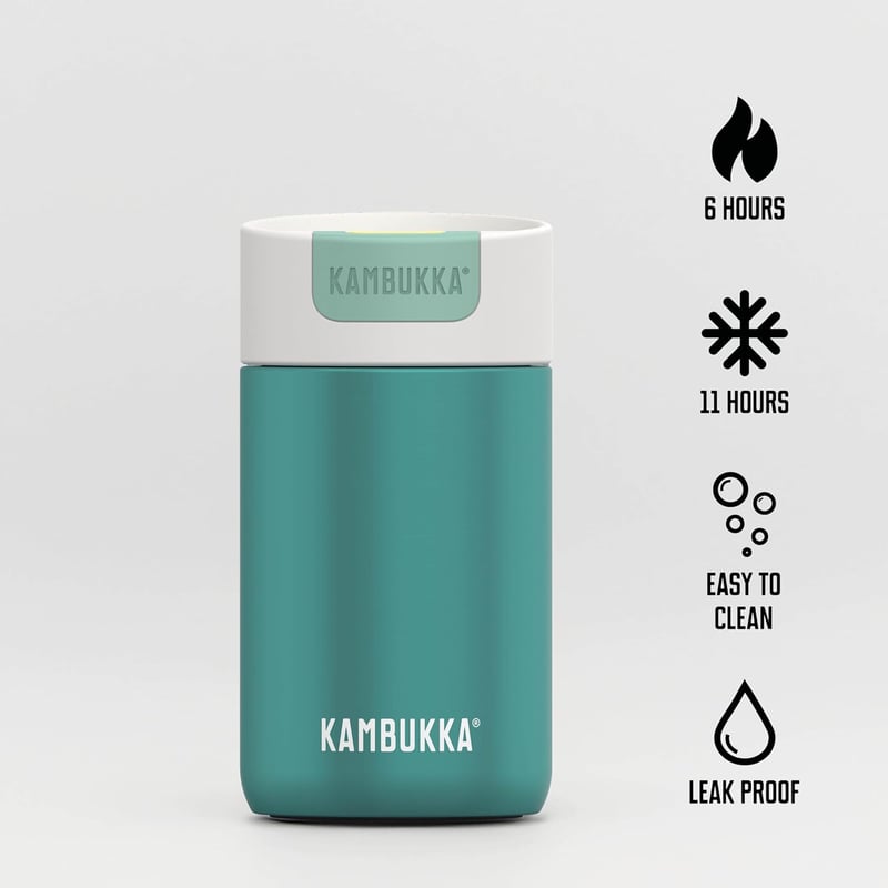 Kambukka Olympus Enchanted Forest 300ml Termosz Bögre Rozsdamentes Acél - 300 ml, Enchanted Forest 2.0