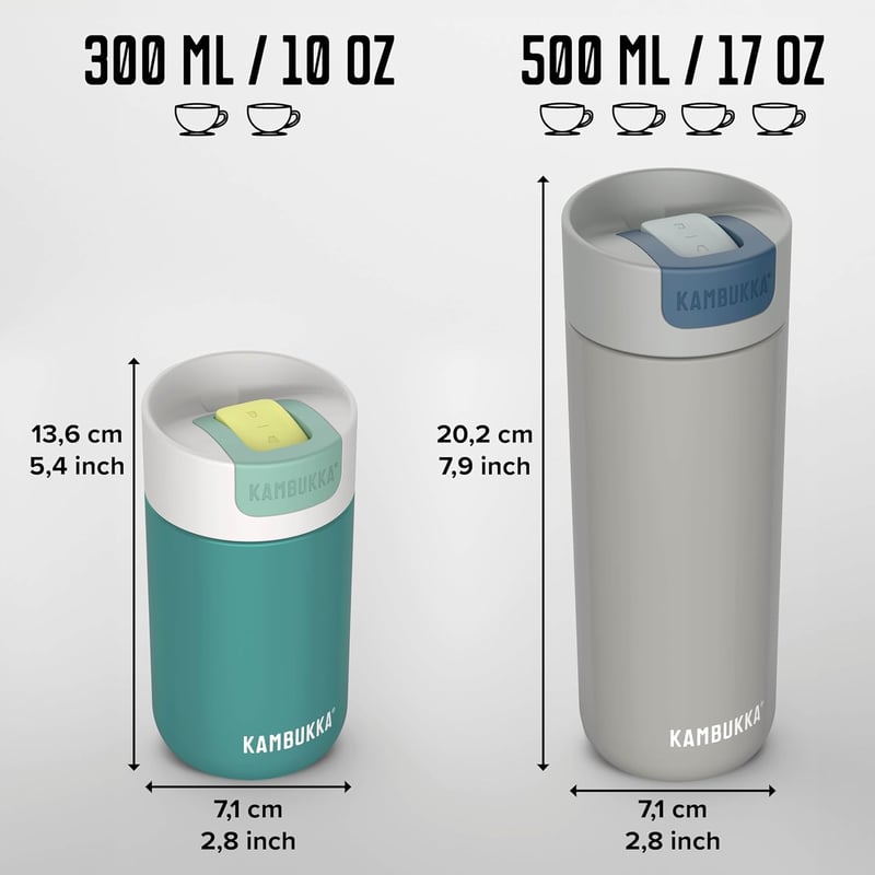 Kambukka Olympus Enchanted Forest 300ml Termosz Bögre Rozsdamentes Acél - 300 ml, Enchanted Forest 2.0