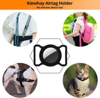 KAMEUN nagy kutyák nyakörve AirTag tartóval, reflexes neoprén nyakörv L méret 6