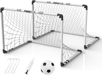 Kamiya Összecsukható Futballkapu Szett 2db 115x80cm Gyerekeknek 1
