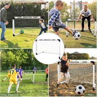 Kamiya Összecsukható Futballkapu Szett 2db 115x80cm Gyerekeknek 6