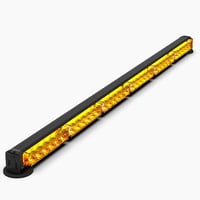 KAMOPA 38 Inch Amber Strobe Fénysáv Mágneses Talapzattal Teherautóhoz 1