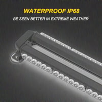 KAMOPA 96cm LED figyelmeztető villanófény 78 LED sárga mágneses teherautóhoz 3