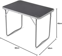 Kampa Camping Oldalsó Asztal Kempinghez 2