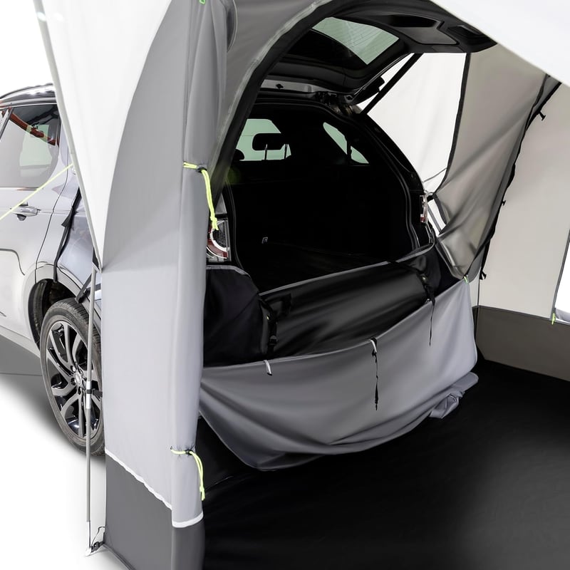 KAMPA Drängler Busz Előtető Szabadon Álló - 6,6 m² Hátsó Sátor Autóhoz 2 Főre - Vízálló Autósátor 240cm Széles Ablakkal