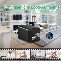 KAMREA Biztonsági Kamera HD 1080P Mini Rejtett Kamera USB Töltő Álcázással Mozgásérzékelő Folyamatos Felvétel Irodai Otthoni Megfigyelés 4