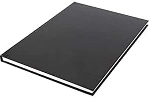 Kangaro K-5564 A4 blok za skiciranje s tvrdim uvezom, 80 listova, 100 g, crni