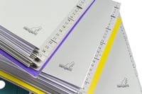 Kangaro kartónový register DIN A4 číslovaný 1-100, 180 g/m², recyklovaný sivý kartón FSC, 100 ks 5