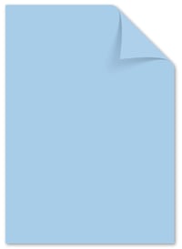 Kangaro Pastelová modrá tónovaná papierová sada DIN A4 120 g/m² FSC Mix – balenie 100 listov – Listový papier Kreatívny papier DIY 3