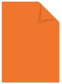 Hârtie colorată Kangaro, portocalie, DIN A4, 160 g/m², FSC Mix, set de 50 coli, hârtie pentru creație și decorațiuni DIY K-0039-055 3