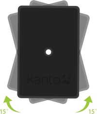 Kanto SP9 univerzális asztali hangszóróállvány, 2 db - fekete 6