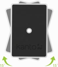 Kanto SP9W asztali hangfálállvány kisméretű hangszórókhoz, párban - fehér 6