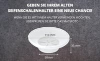 Kapitan szappantartó cserélhető fürdőszobai kiegészítő 4