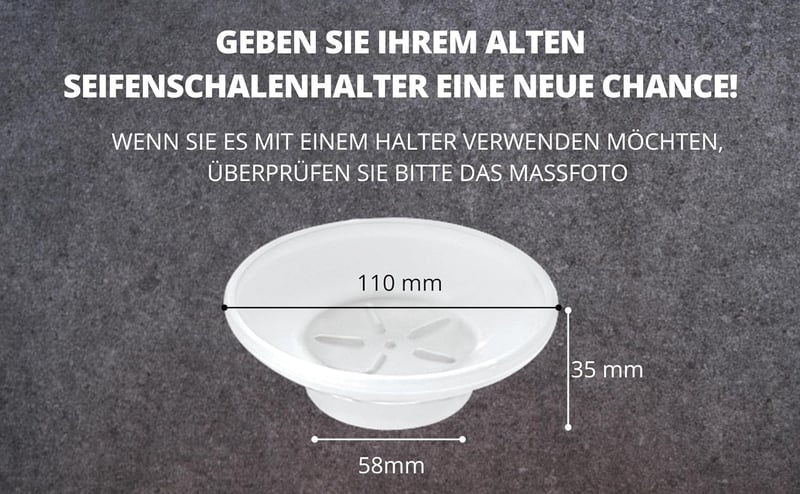 Kapitan szappantartó cserélhető fürdőszobai kiegészítő