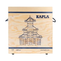 KAPLA drveni set za gradnju, kutija s 1000 komada - originalne drvene kocke za gradnju i igra 4