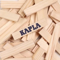 KAPLA drveni set za gradnju, kutija s 1000 komada - originalne drvene kocke za gradnju i igra 10