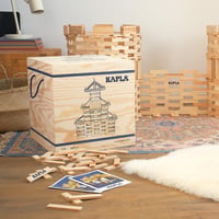 KAPLA drveni set za gradnju, kutija s 1000 komada - originalne drvene kocke za gradnju i igra 5