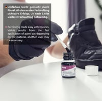 Kaps Super Colour bőrfesték 25ml Csokoládé 180 természetes bőrhöz 5