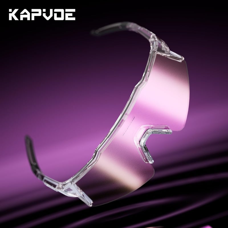 KAPVOE Fotokróm Kerékpáros Napszemüveg TR90 Unisex Sportoláshoz