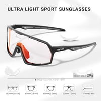 KAPVOE Fotokromatikus Kerékpáros Szemüveg Férfi Női Unisex TR90 Keret UV400 Védelem Sportnapszemüveg Futás Biciklizés MTB Triathlon 4