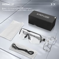 Fotochromatické cyklistické okuliare KAPVOE K360 unisex, s UV400 ochranou, samozafarbovacie slnečné okuliare na MTB a bicyklovanie, športové okuliare pre mužov a ženy 6