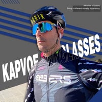 KAPVOE Polarizált Kerékpáros Napszemüveg 3 Cserélhető Lencsével UV400 8