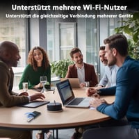 Karbor 4G LTE WiFi USB modem 300 Mbps, mobilný širokopásmový dongle, až pre 10 zariadení, s externou anténou, na cesty a na pracovné účely 10