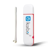 Karbor 4G LTE WiFi USB modem 300 Mbps, mobilný širokopásmový dongle, až pre 10 zariadení, s externou anténou, na cesty a na pracovné účely 1