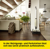 Akumulátorový čistič podláh Kärcher FC 7 Cordless, so 4 rotujúcimi valcami z mikrovlákna, výdrž batérie 45 minút, plošný výkon 175 m² 8