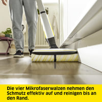 Akumulátorový čistič podláh Kärcher FC 7 Cordless, so 4 rotujúcimi valcami z mikrovlákna, výdrž batérie 45 minút, plošný výkon 175 m² 5