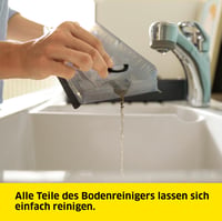Akumulátorový čistič podláh Kärcher FC 7 Cordless, so 4 rotujúcimi valcami z mikrovlákna, výdrž batérie 45 minút, plošný výkon 175 m² 7