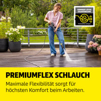 Aparat de spălat cu presiune Kärcher K 4 Comfort Premium Home, 130 bar, 420 l/h, furtun flexibil, tambur pentru furtun, 4-in-1 Multi Jet, Home Kit 9
